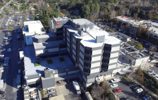USC Verdugo Hills Hospital aerial shot