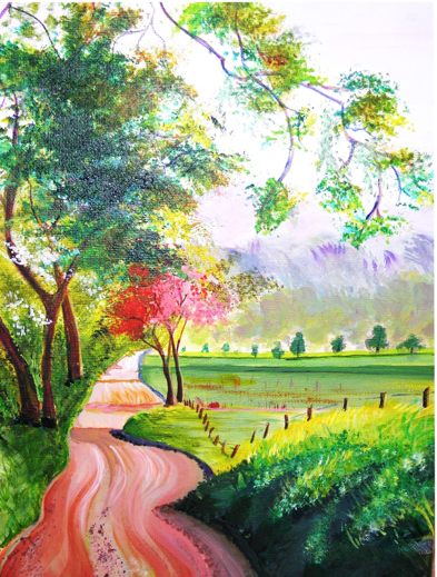 Lonesome Road by Barbara Thorn-Otto