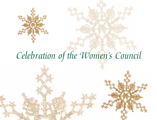 Celebration of the Women’s Council memory book